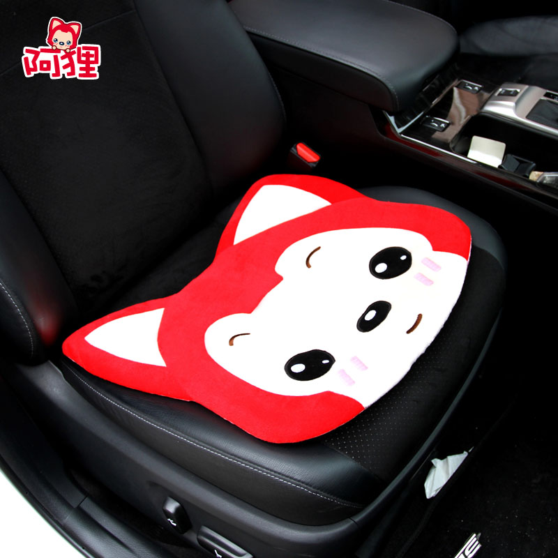 正版阿狸 可爱卡通汽车坐垫 立体造型四季座垫
