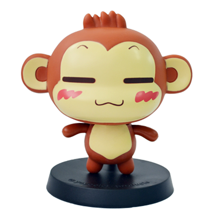 悠嘻猴 情侣摇头公仔 摆件 车载摇头娃娃 汽车饰品 初恋系列 yoyo